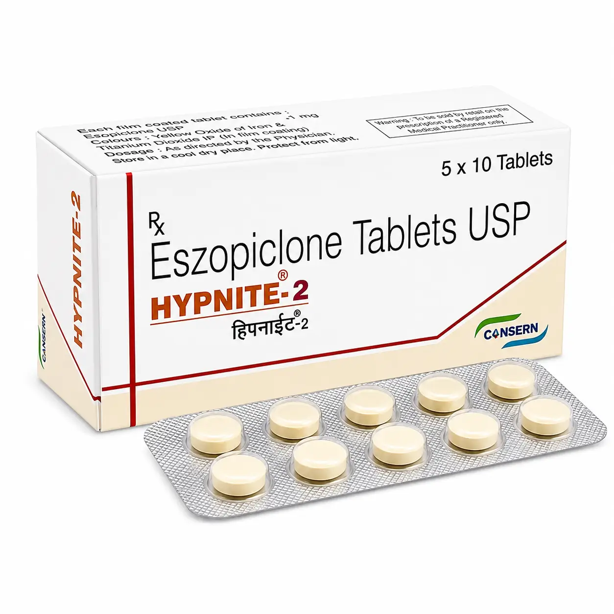 hypnite 2 Hypnite 2 Mg (Eszopiclone) - Image 1